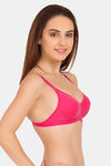 Tweens Padded Non-Wired Full Coverage T-Shirt Bra - Dark Pink — thumbnail 3